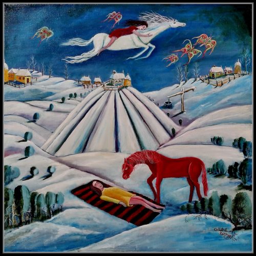 Copil adormit u-p 60x60 -1997