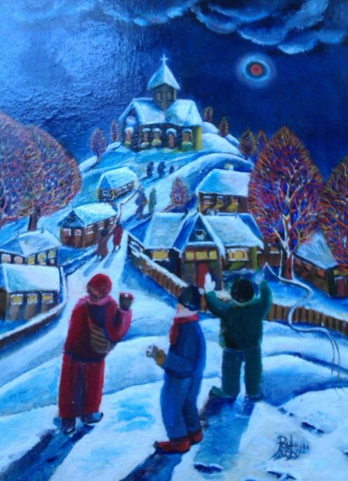 „ Uratori” ulei -carton 40x30