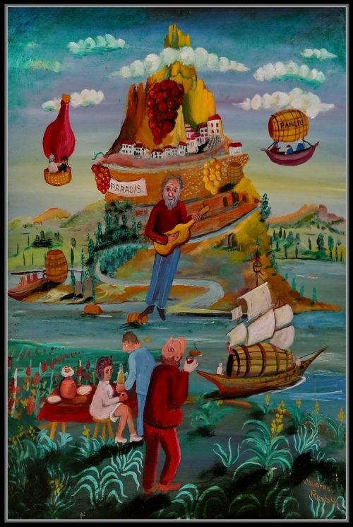 Bahica(Paradisul vinului ) u-c 58x43- 1994