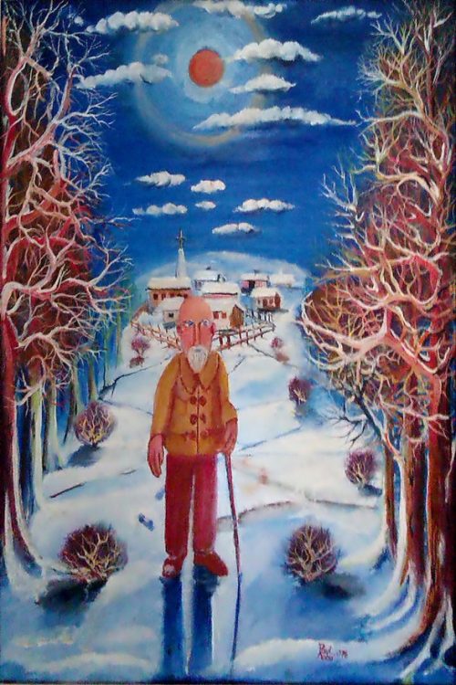 „Batranete” ulei- panza 40 x30