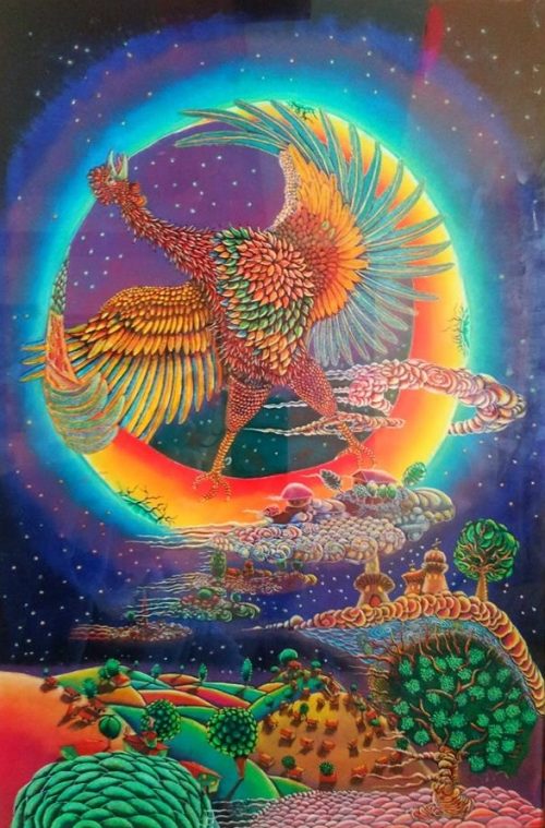 „Noapte instelata” ulei-sticla 40x25